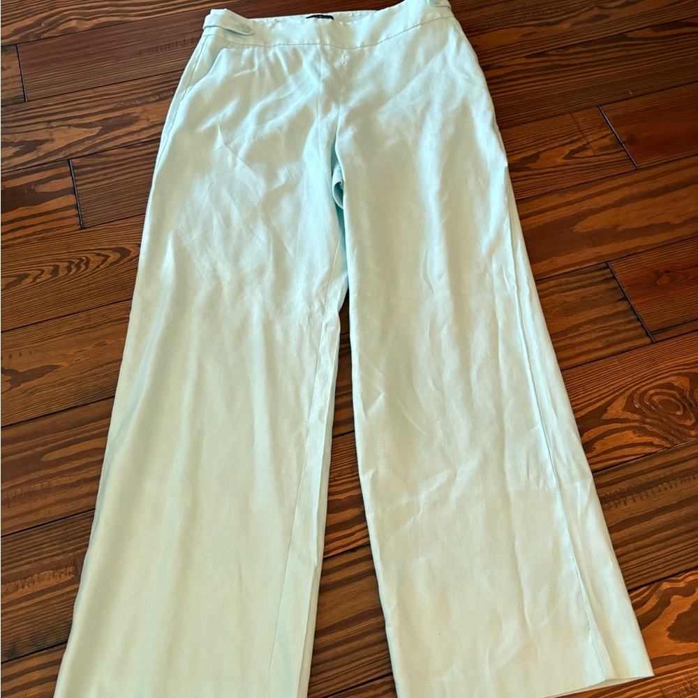 Talbots Soft Blue Curvy Pants